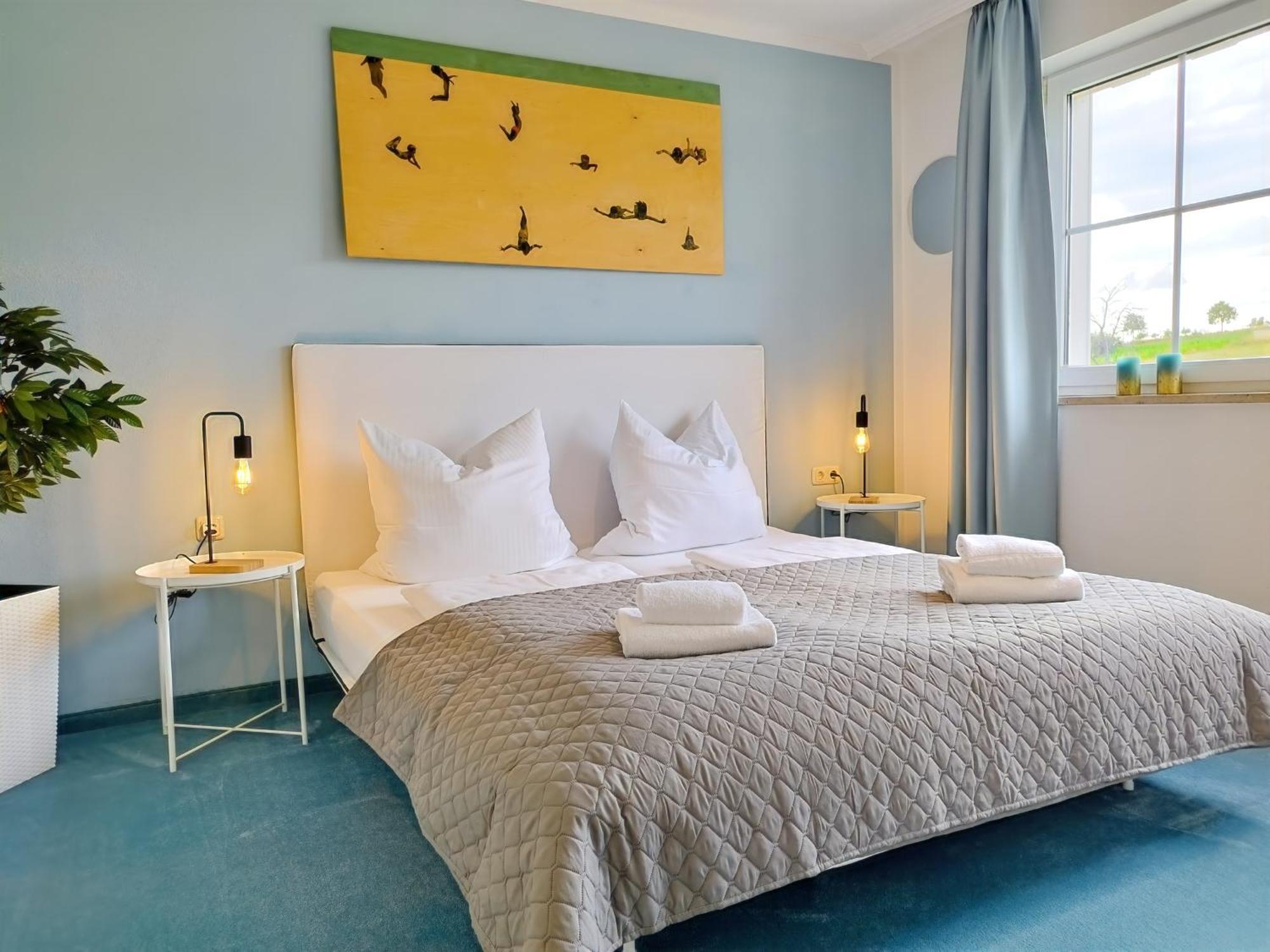 Seeblickapartment Fuer Bis Zu 12, Nuernberg & Schwabach In 30-35 Minuten Zu Erreichen, Sauna, Arbeitsplatz, Dachterrasse & Grill Шпалт Екстериор снимка