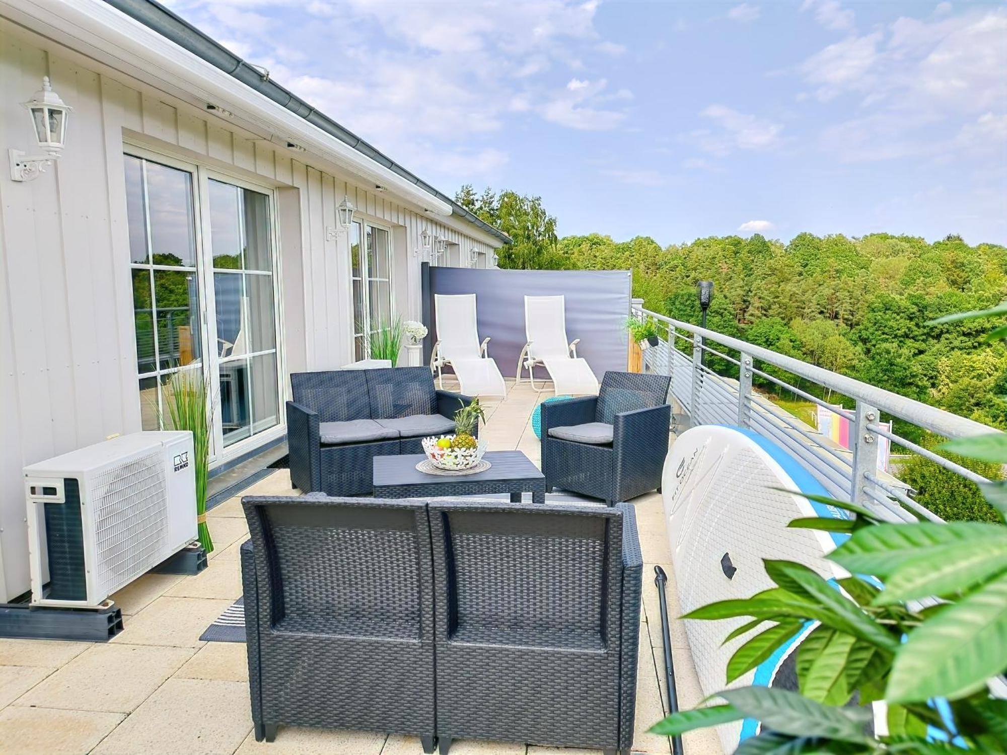 Seeblickapartment Fuer Bis Zu 12, Nuernberg & Schwabach In 30-35 Minuten Zu Erreichen, Sauna, Arbeitsplatz, Dachterrasse & Grill Шпалт Екстериор снимка