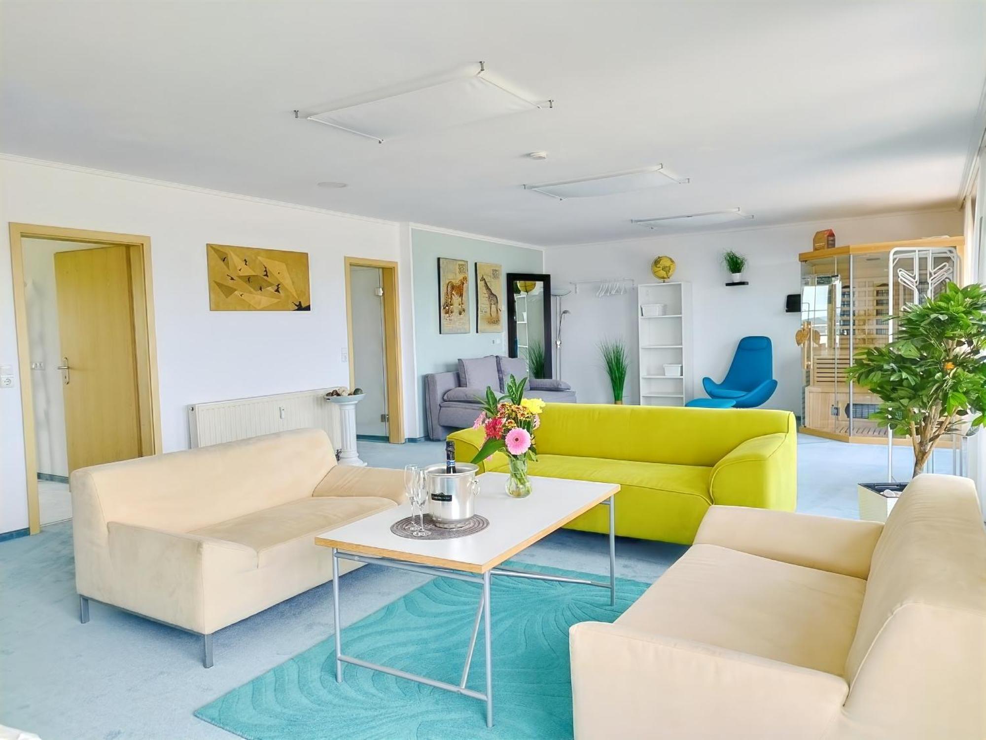 Seeblickapartment Fuer Bis Zu 12, Nuernberg & Schwabach In 30-35 Minuten Zu Erreichen, Sauna, Arbeitsplatz, Dachterrasse & Grill Шпалт Екстериор снимка